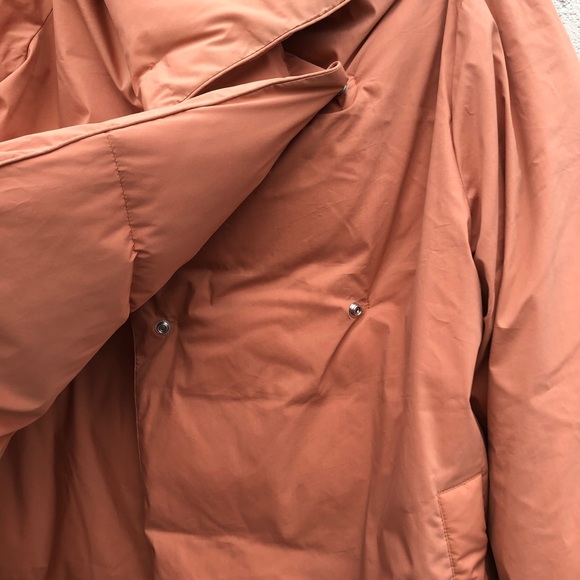 Yearone Collective Oversized Maxi Puffer Coat Jacket in Caramel Onesize - Picture 9 of 11